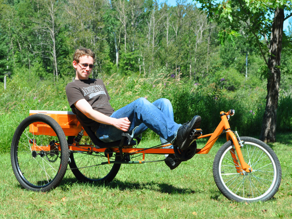 TimberWolf Recumbent Trike - recumbent trike diy